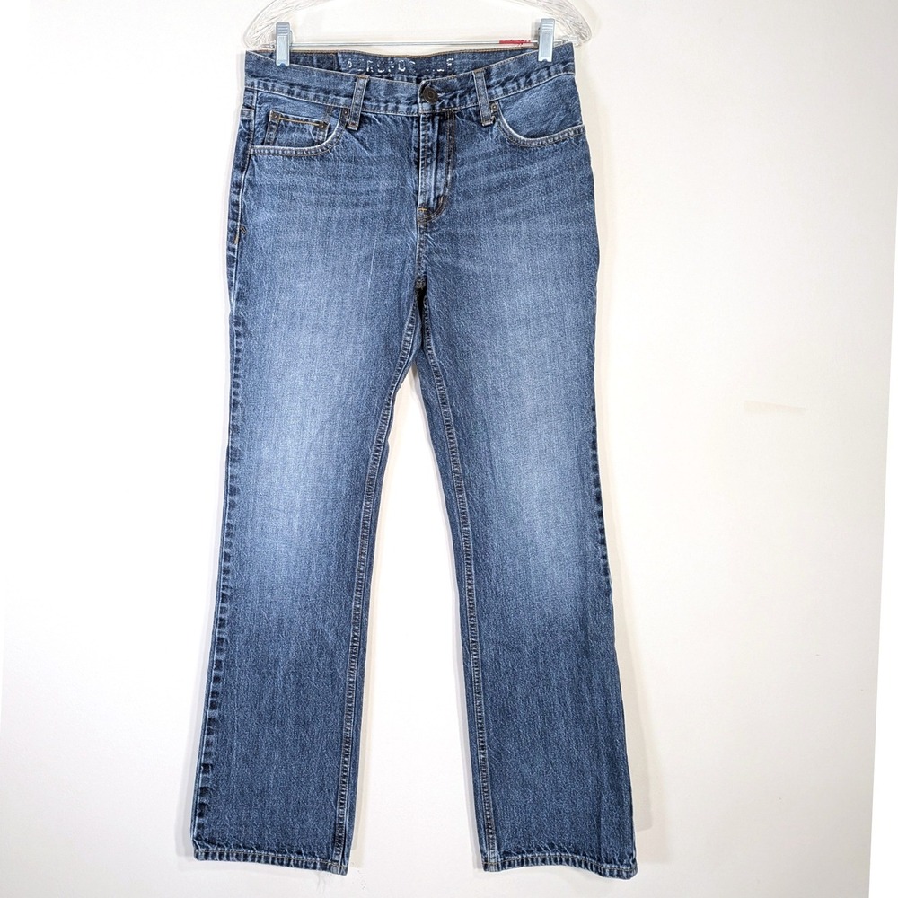 Aeropostale Blue Slim Bootcut Jeans; Driggs 30/32 Medium Wash Denim
